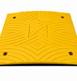 Verkeersdrempel 'SLOWLY' - 3 cm. Fabrieksterreinen en parkings