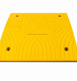Verkeersdrempel 'SLOWLY' - 3 cm. Fabrieksterreinen en parkings