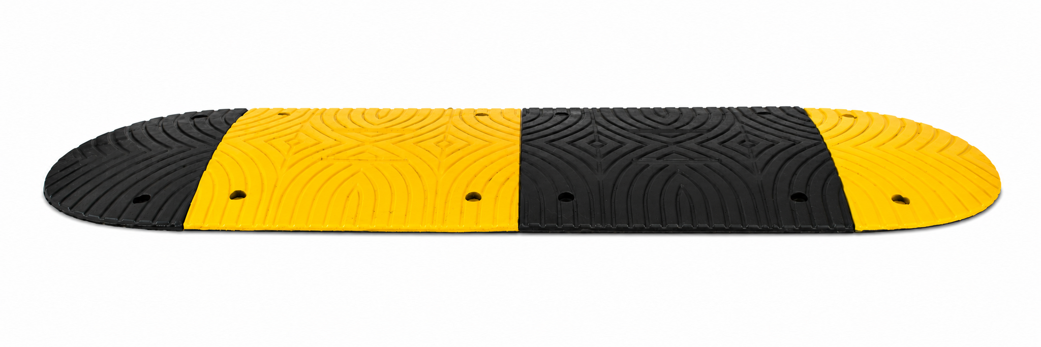Traffic speed bump 'SLOWLY' - 3 cm - for industrial sites and car parks
