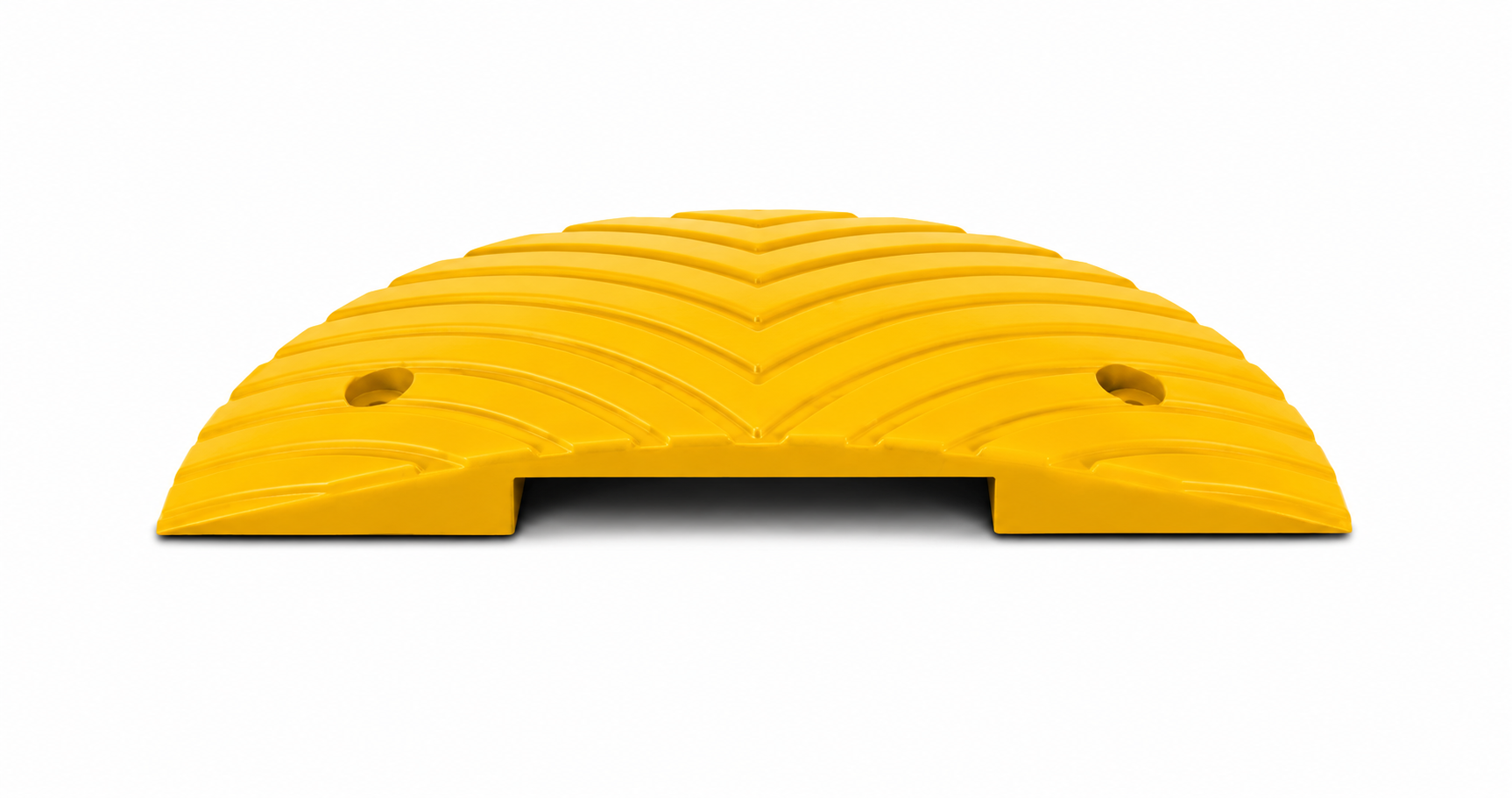 Traffic speed bump 'SLOWLY' 5 cm - for factory sites and car parks