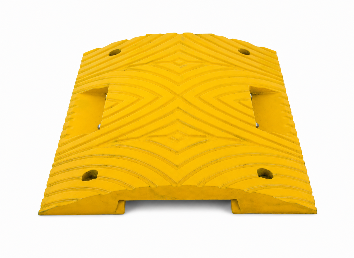 Verkeersdrempel 'SLOWLY' - 5 cm - voor fabrieksterreinen en parkings
