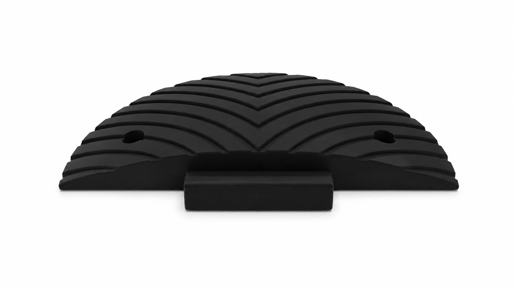 Verkeersdrempel 'SLOWLY' - 5 cm - voor fabrieksterreinen en parkings