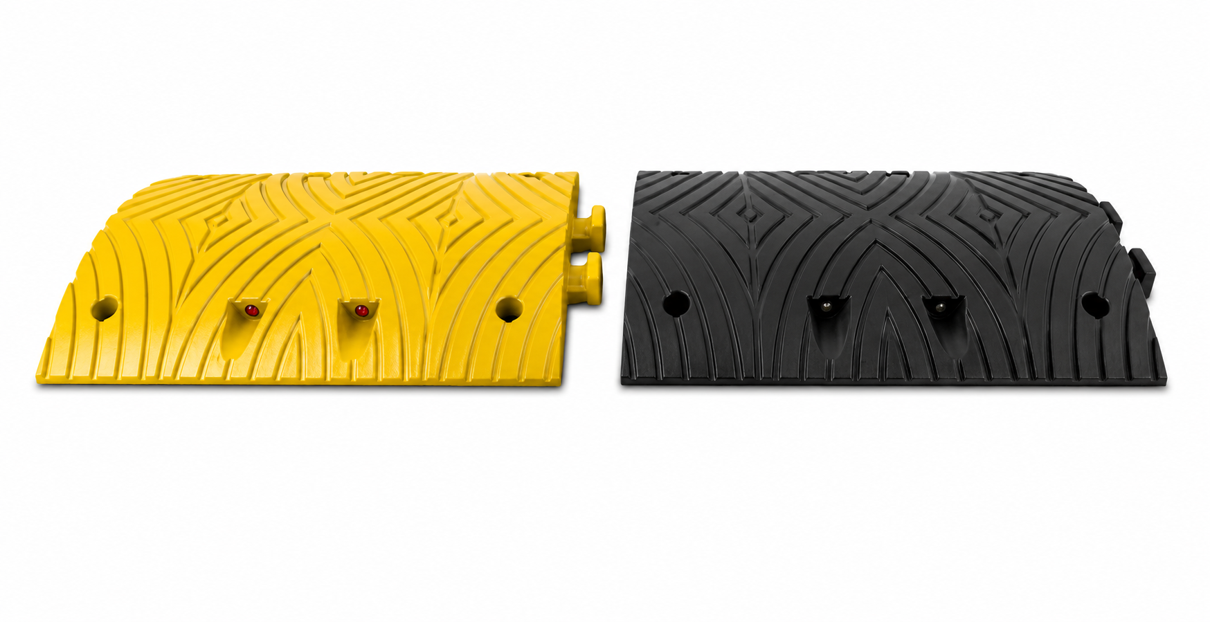 Traffic speed bump 'SLOWLY' 6 cm - for cars & trucks