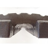 Traffic speed bump 'SLOWLY' 6 cm - for cars & trucks