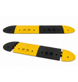 Verkeersdrempel 'SLOWLY' - 7 cm  - voor personen- en vrachtwagens