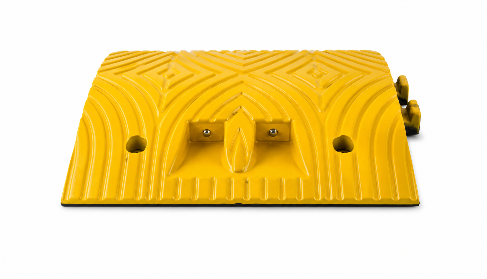 Traffic speed bump 'SLOWLY' - 7 cm high - for cars & trucks