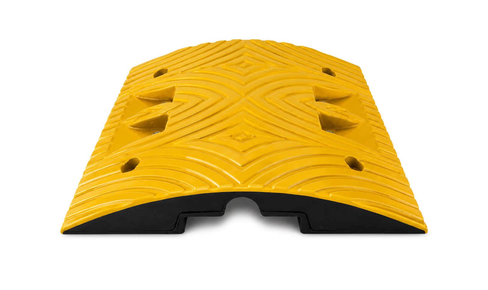 Traffic speed bump 'SLOWLY' - 7 cm high - for cars & trucks