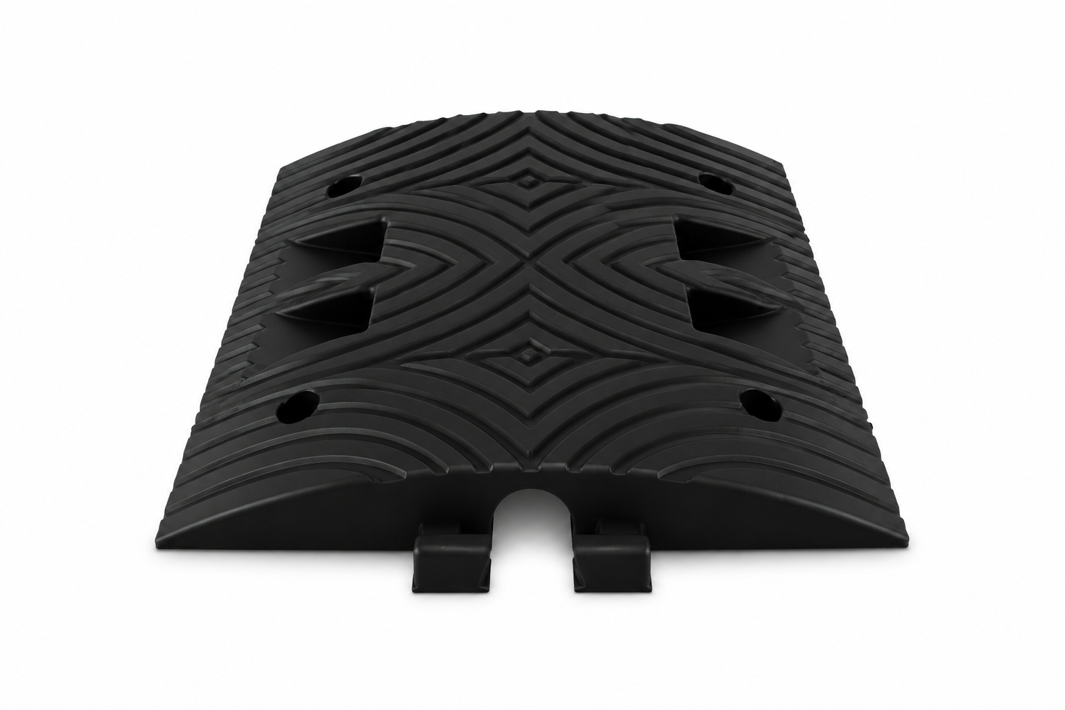 Traffic speed bump 'SLOWLY' - 7 cm high - for cars & trucks