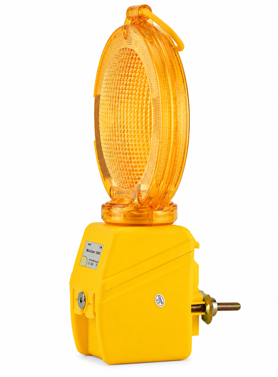 Warning lamp MINISTAR 1000 - yellow