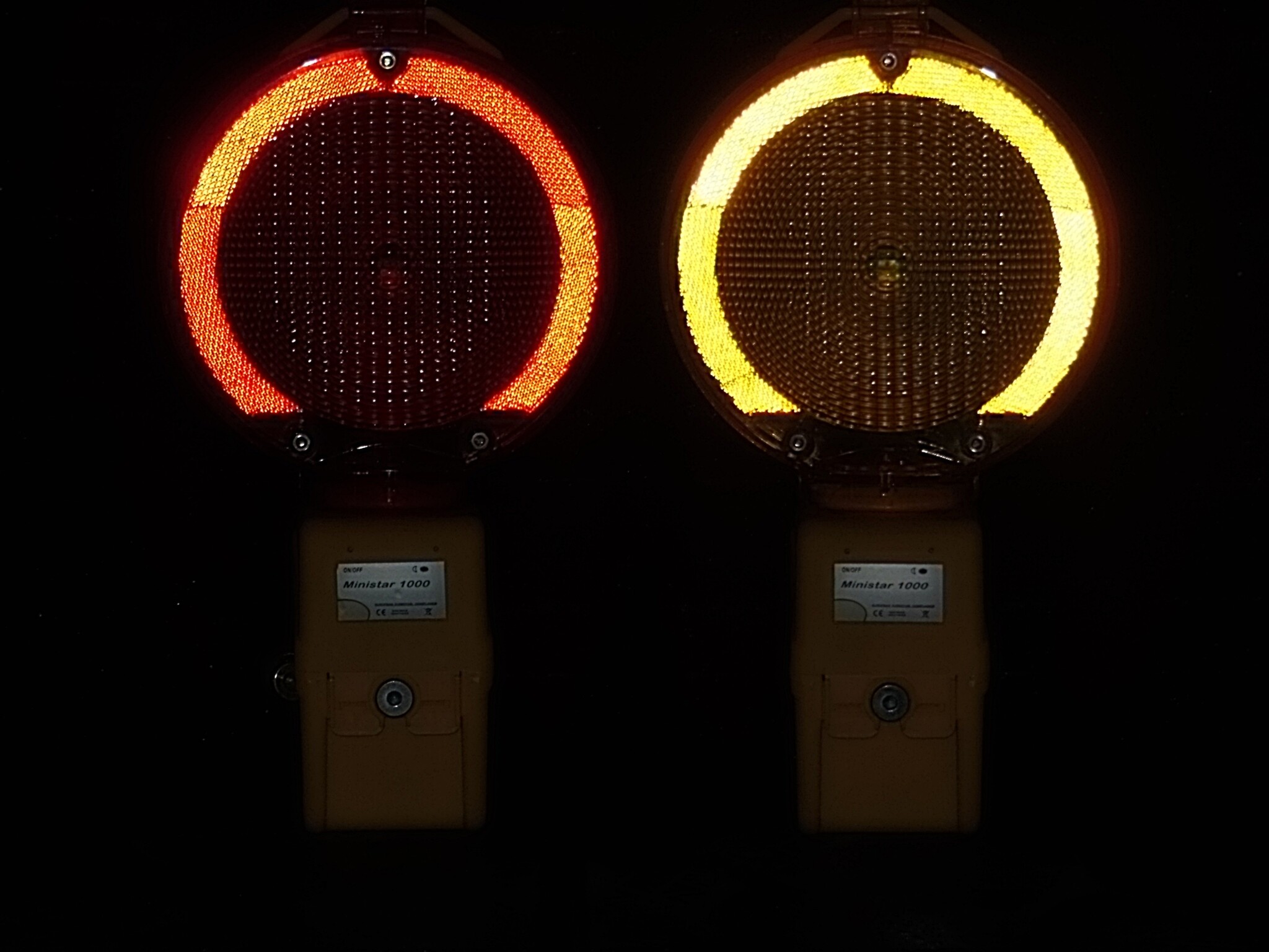 Werflamp MINISTAR 1000 - geel