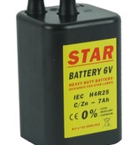 Blokbatterij 4R25 6V STAR voor werflichten