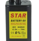 Blokbatterij 4R25 6V STAR voor werflichten
