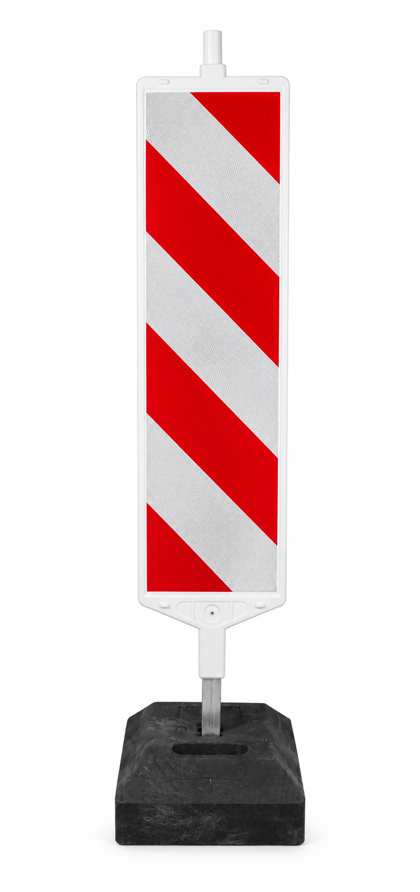 Balise de chantier Type 1 A1+B1 - 300 x 1100 mm + RA3 - 7 STRIES -