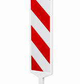 Balise de chantier Type 1 A1+B1 - 300 x 1100 mm + RA3 - 7 STRIES -