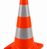 Traffic cone 30 cm PVC - highly flexible + Class 2