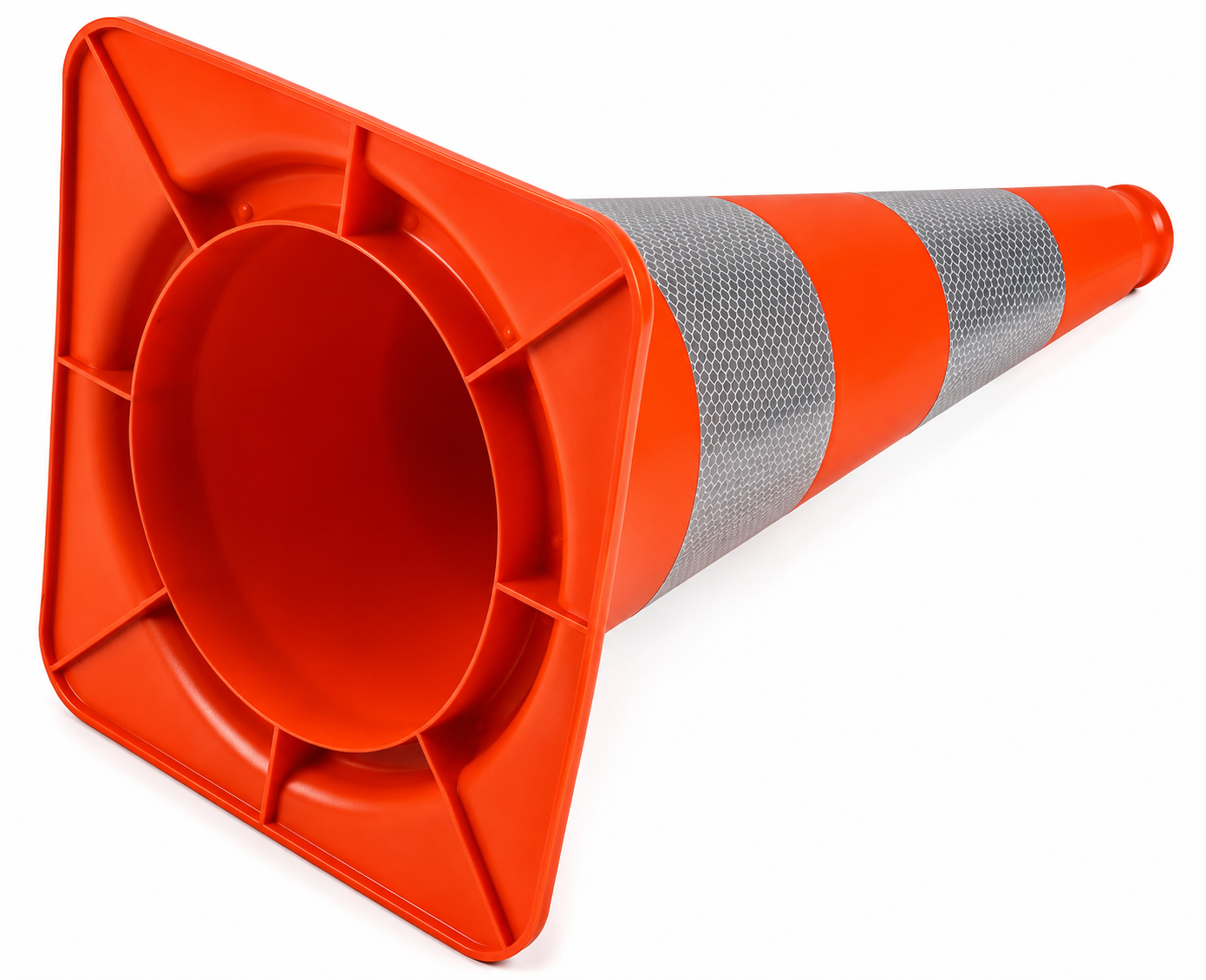 Verkeerskegel 30 cm PVC - zeer flexibel + Klasse 2