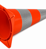 Cône de signalisation 30 cm PVC - très flexible + Classe 2