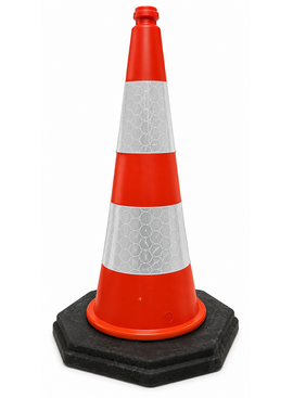 Cône designalisation 'ECO FOOT' 75 cm Budget