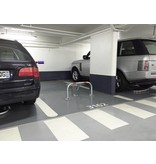 Arceau de parking 'Stopblock' avec serrure cylindrique + clés uniques