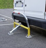 Parkeerbeugel met veren en cilinderslot 970 x 405 x 650 -Ø 60 mm