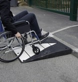 Rubberen drempelhulp voor rolstoelgebruikers