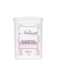 Nelissa Glue bottle cleansing wipes