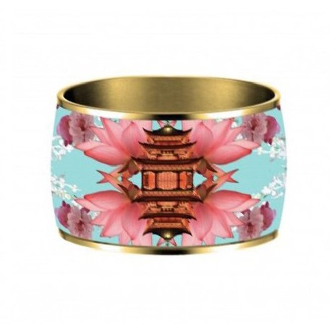 ARMBAND "SAMOURAI DREAM" - VERGOLDET 24 Kt