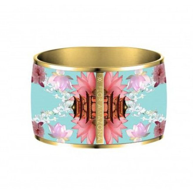 ARMBAND "SAMOURAI DREAM" - VERGOLDET 24 Kt