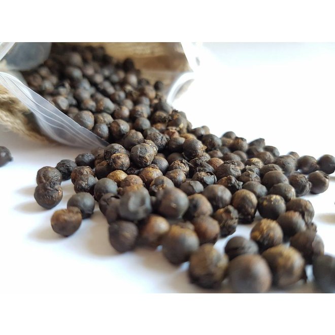 BLACK BUCAY PEPPER - FULL CORN IN JUTE SACK - ECUADOR