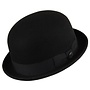 HAT "DERBY"WOLL FELT FROM ECUADOR - BLACK