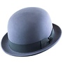 HAT "DERBY" WOOL FELT FROM ECUADOR - LIGHT GREY