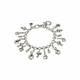 ARMBAND METALL VERSILBERT, COLLECTION PARADISE, REF. 181136-00-0