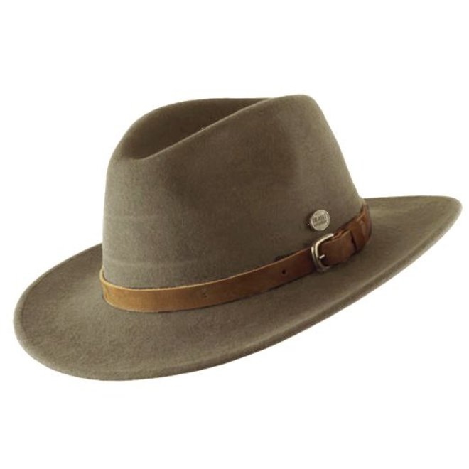 SOMBRERO "DISCOVERY" FIELTRO LANA -  KHAKI