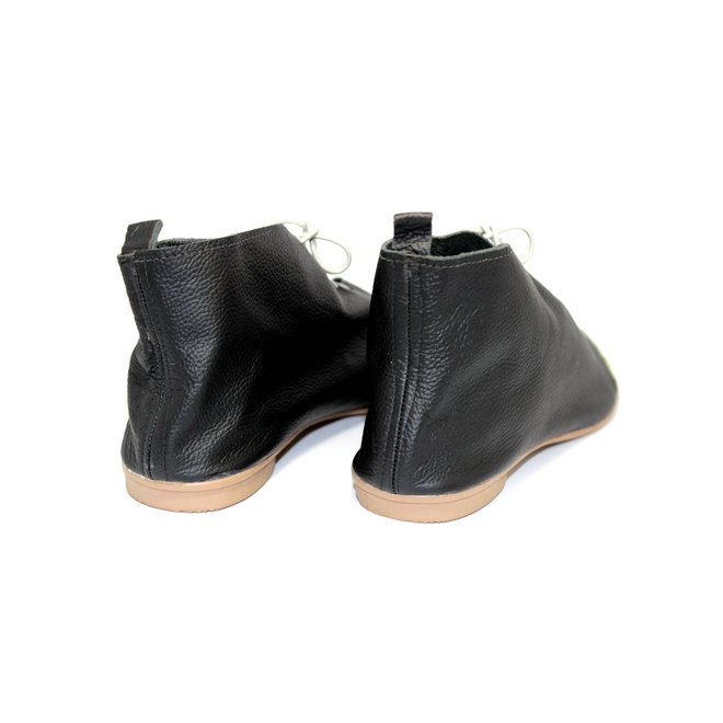 ZAPATOS "NICKY" CUERO SUAVE - BLACK - BRAZIL - VOLARE NEW COLLECTION