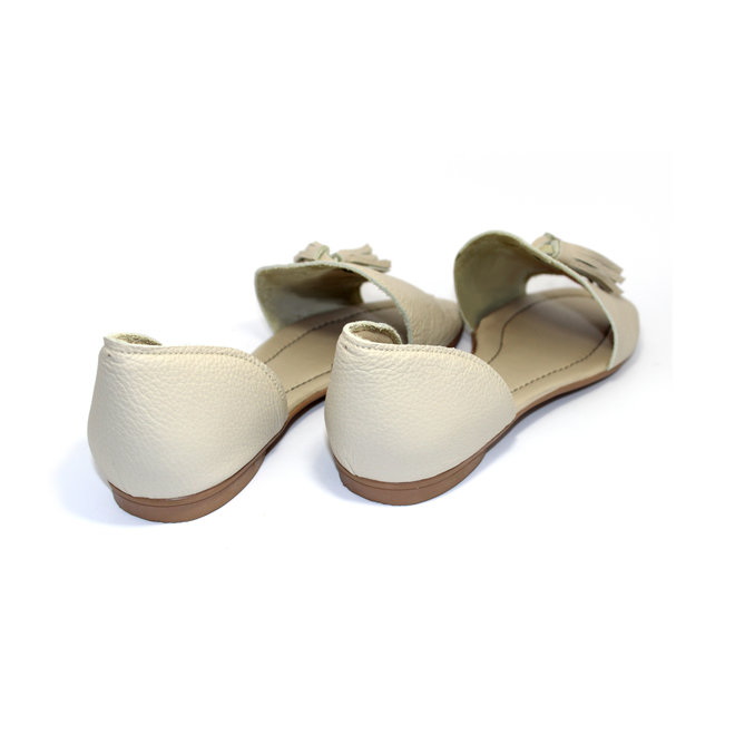 SANDALIAS "SOPHIA" CUERO SUAVE - SANDY ARENA -  BRAZIL - VOLARE NEW COLLECTION