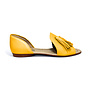SANDALEN "SOPHIA" SOFT LEDER - MUSTARD - BRASILIEN - VOLARE NEW COLLECTION