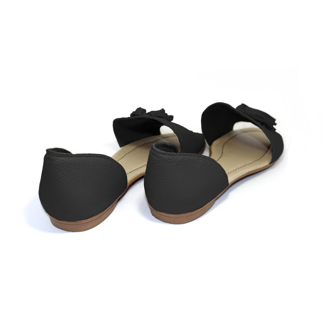 SANDALEN "SOPHIA" SOFT LEDER - SCHWARZ - BRASILIEN - VOLARE NEW COLLECTION