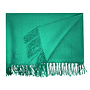 BIG SCHAWL - 100% BABY ALPACA WOOL - VERDE ESMERALDA