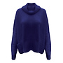 PULLOVER "KALY" - 100% ALPAKA WOLLE - CLASSIC BLUE - HANDGESTRICKT