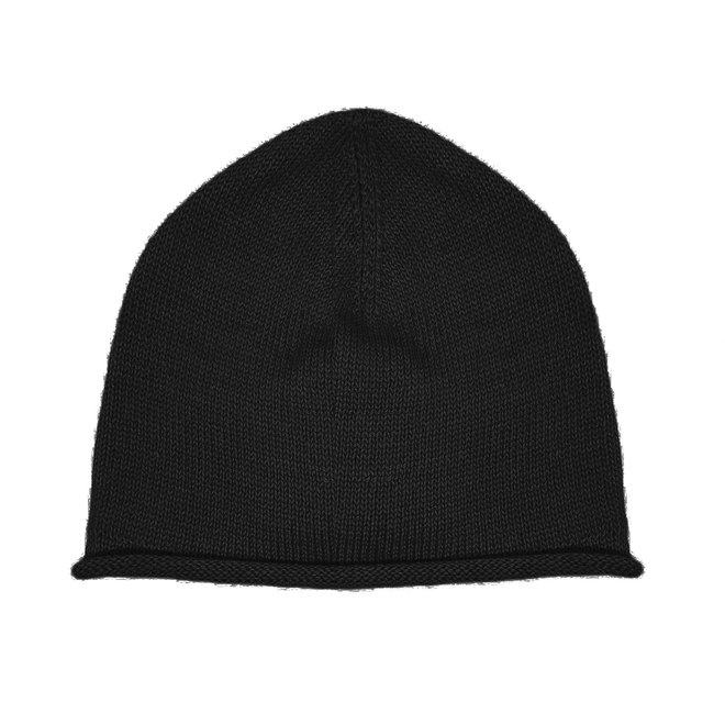 GORRO PLANE - 100% LANA DE ALPACA  FINE - NEGRO