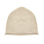 GORRO - 100% LANA DE ALPACA FINE - CREME ECRU