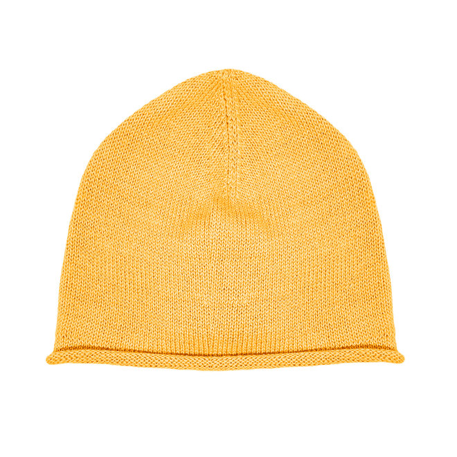 CAP PLANE - 100% ALPACA WOOL FINE - MUSTARD