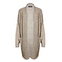 STRICKJACKE "SACO GAIA" - 100% ALPAKA WOLLE - CHAMPAGNE