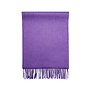 SCARF "LUXE" 100% BABY ALPACA WOOL - MIDDLE VIOLET
