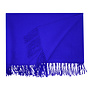 BIG SCHAWL - 100% BABY ALPACA WOOL - AZUL REY
