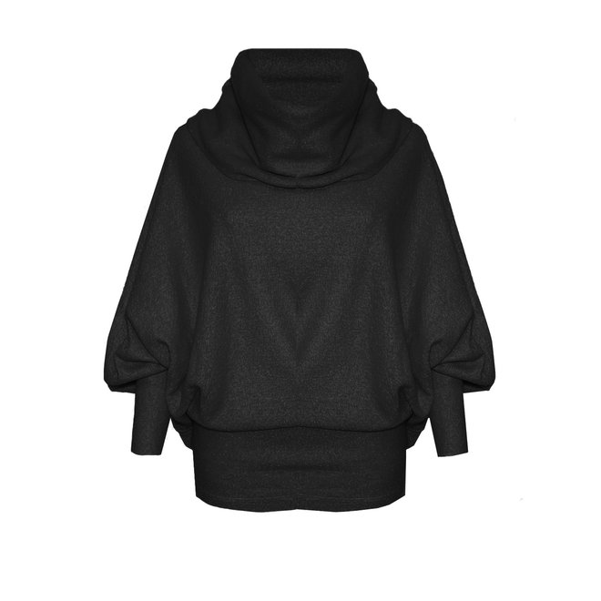 PULLOVER "CIRCLE" BLACK