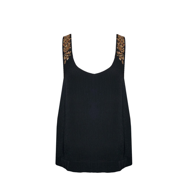 DRESS - SEQUIN - ARGENTINA - BLACK