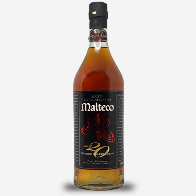 RUM MALTECO - RESERVA FUNDADOR - 20  JAHRE - GUATEMALA