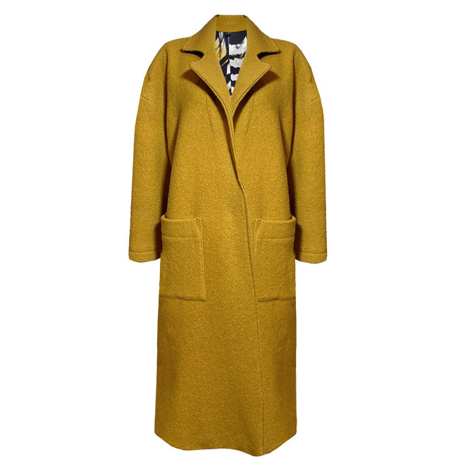 COAT "RO" UNIQUE PIECE - YELLOW