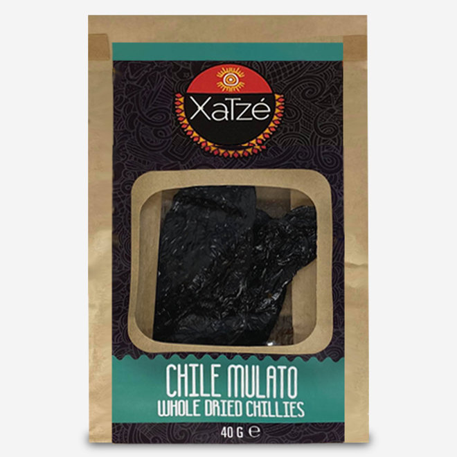 WHOLE DRIED CHILLIES "MULATO" - 40g - MEXICO